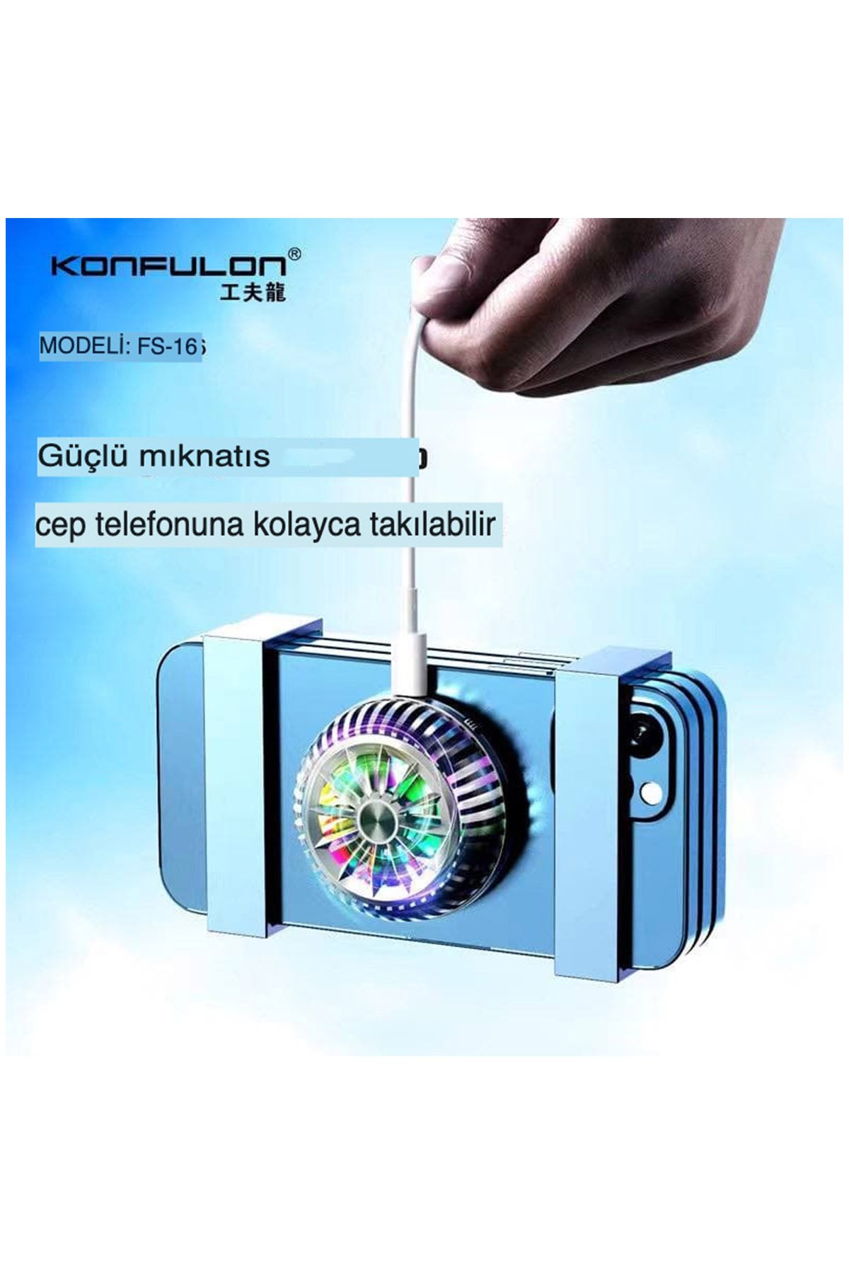 Konfulon R11 Kablosuz Şarj Masaüstü Set