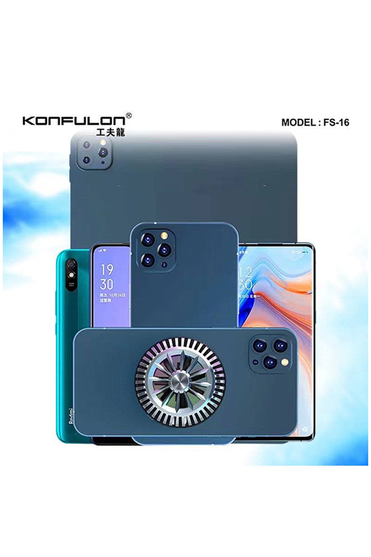 Konfulon R11 Kablosuz Şarj Masaüstü Set