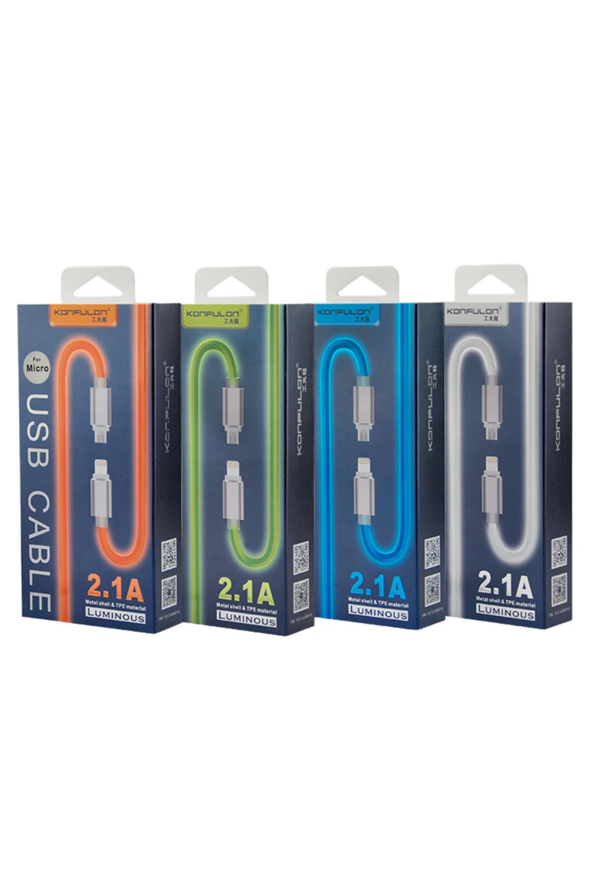 Konfulon A19 Dijital Ekranlı Powerbank 30.000 mAh Hızlı Şarj - Beyaz