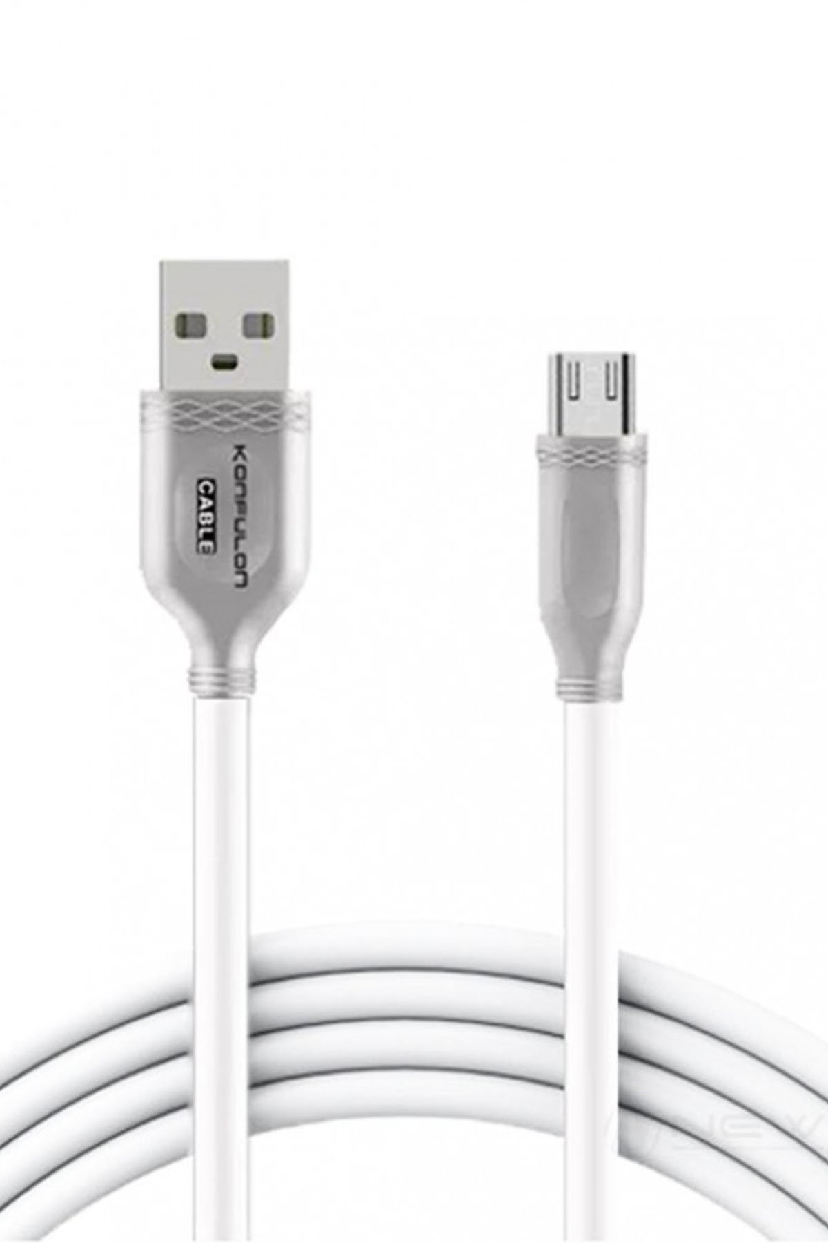 Konfulon S84 Seramik Uçlu Type-C 1M 3.1A - Beyaz