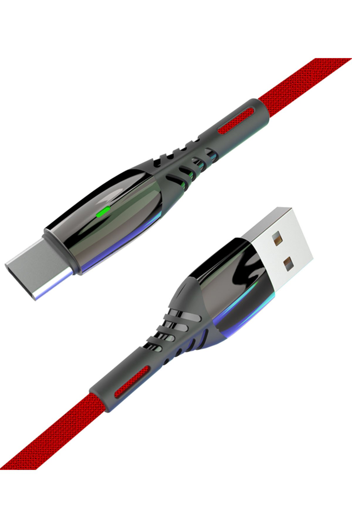 Konfulon S61 Micro USB Kablo 1.2M 3.1A - Kırmızı