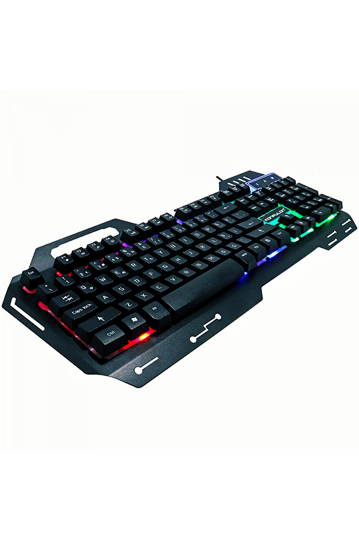 Konfulon W200 RGB Işıklı Türkçe Q Gaming Kablolu Klavye Mouse Set