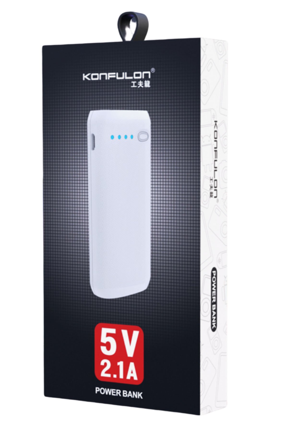 Konfulon DC01 Süper Hızlı Micro USB Kablo 1M 2.4A - Siyah