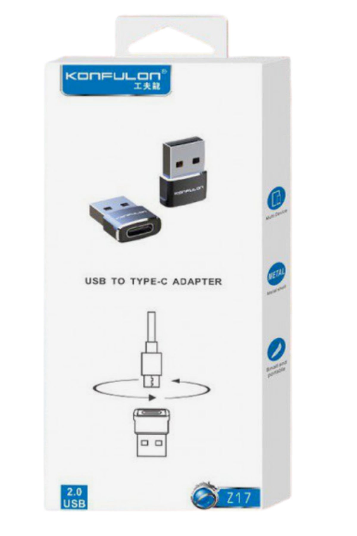 Konfulon C55 Powerbank 5.000 mAh   Şarj Aleti - Beyaz