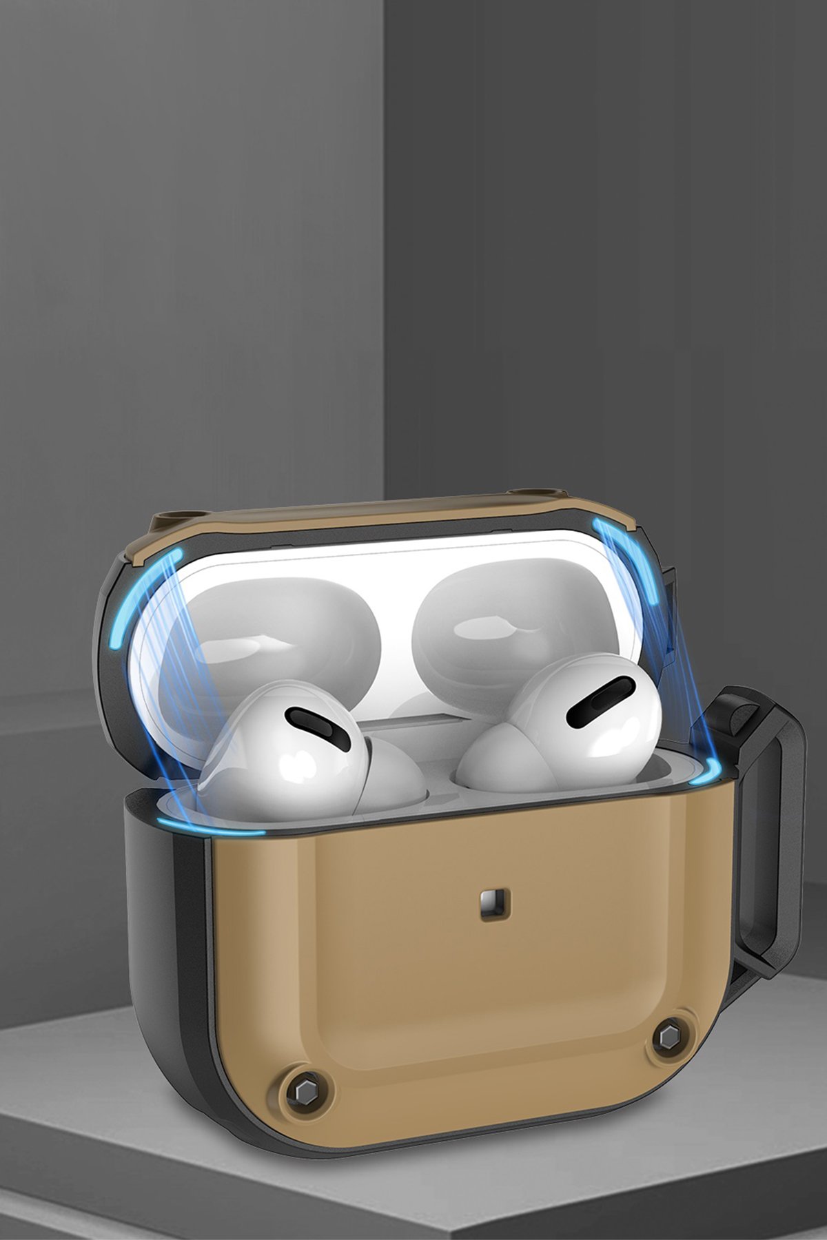 Movenchy Airpods Pro 2 (2.nesil) Game Device Kılıf - Siyah