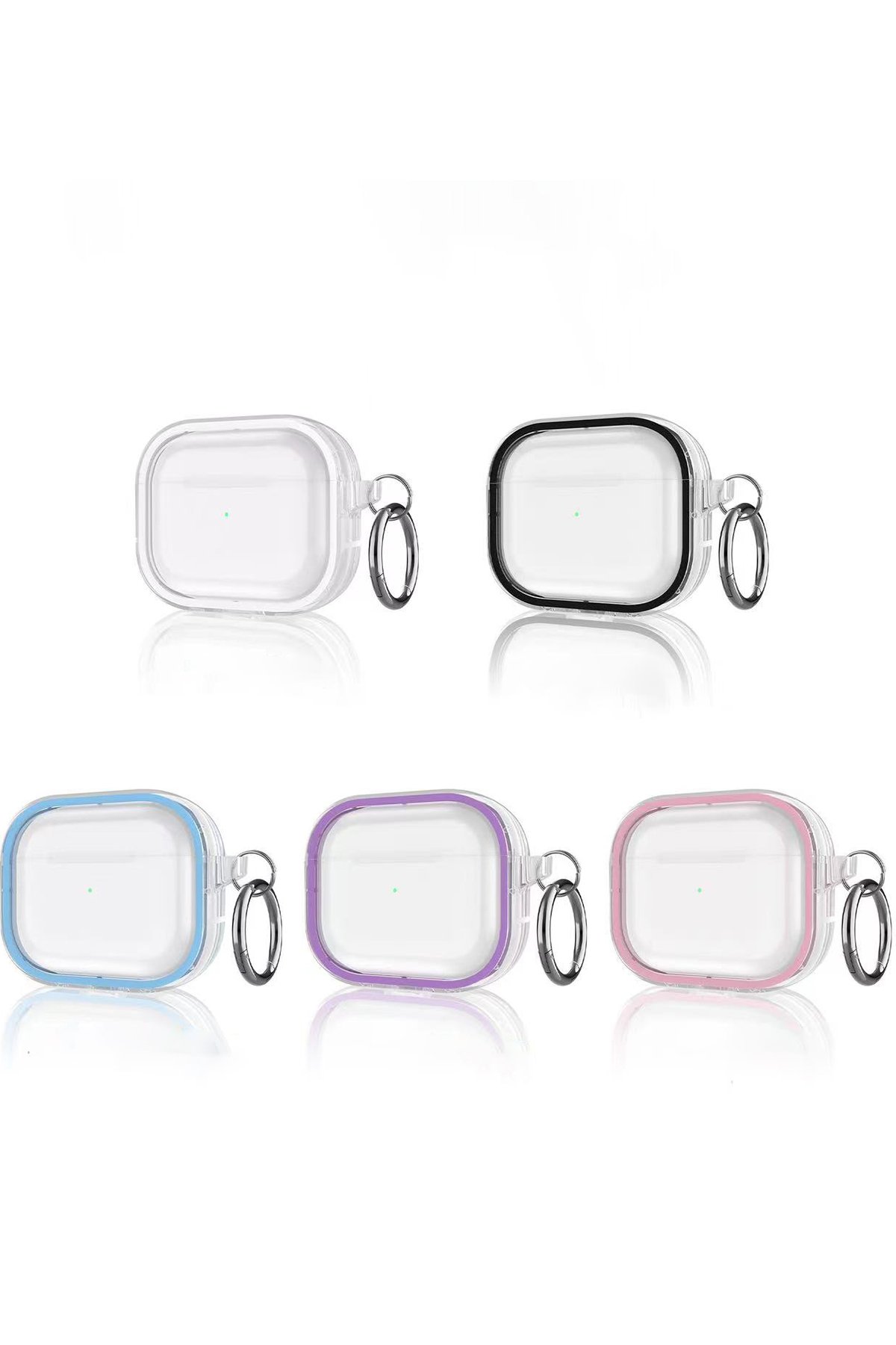 Movenchy Airpods Pro 2 (2.nesil) MO-A8 Armor Kılıf - Rainbow