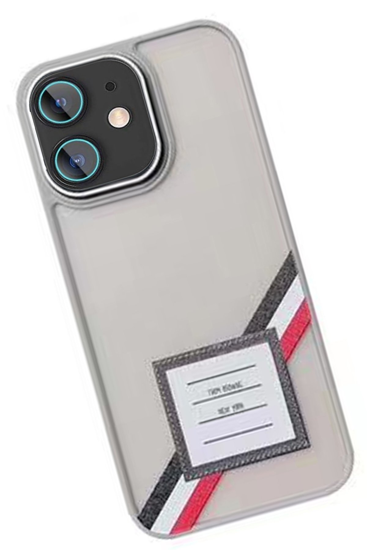 Movenchy iPhone 11 Terra Desenli Kapak - Siyah - 3