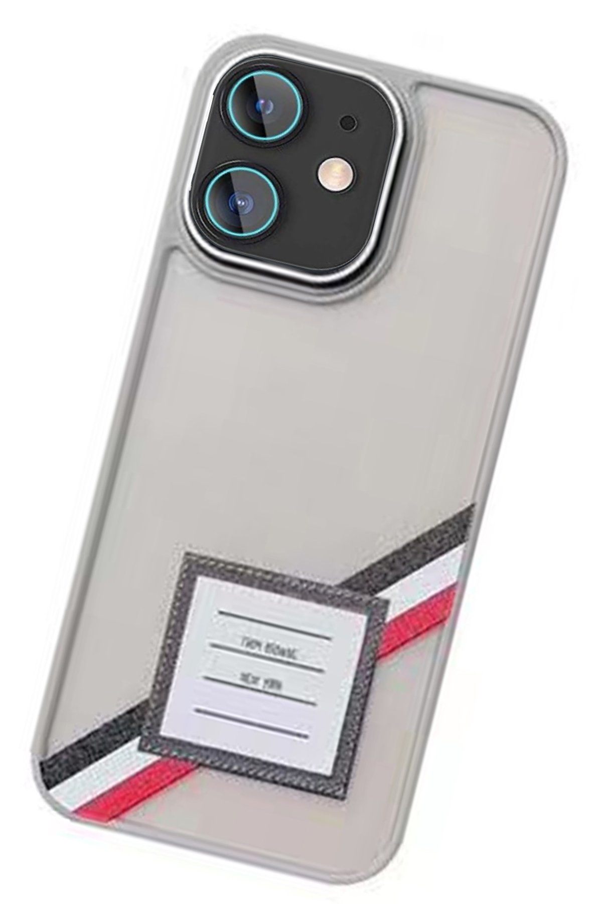 Movenchy iPhone 11 Terra Desenli Kapak - Siyah - 3