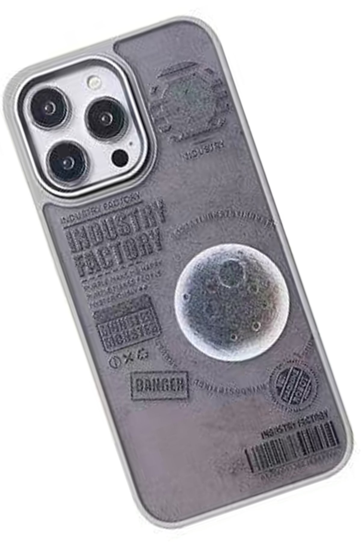 Movenchy iPhone 14 Pro Kılıf PP Magsafe Kapak - Beyaz