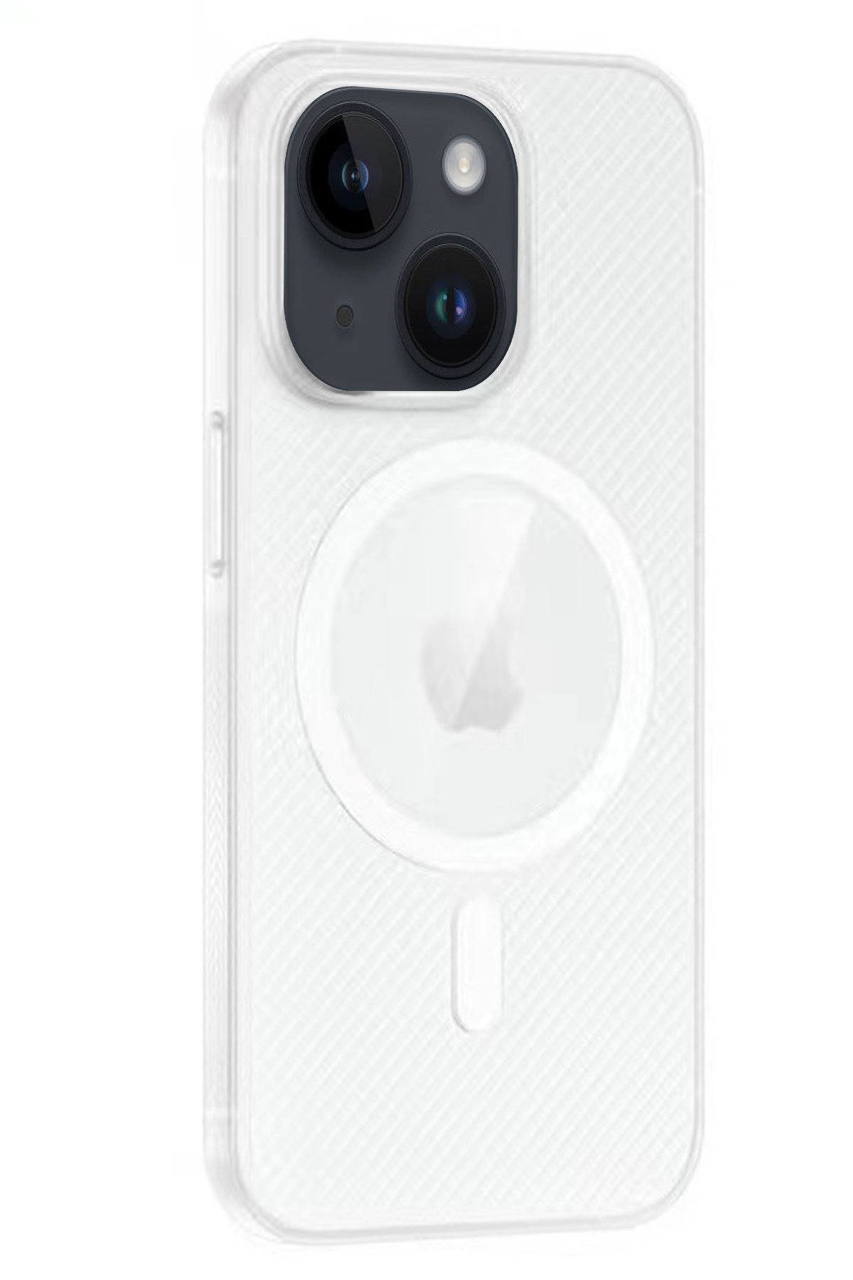 Movenchy iPhone 15 Terra Desenli Kapak - Gri - 2