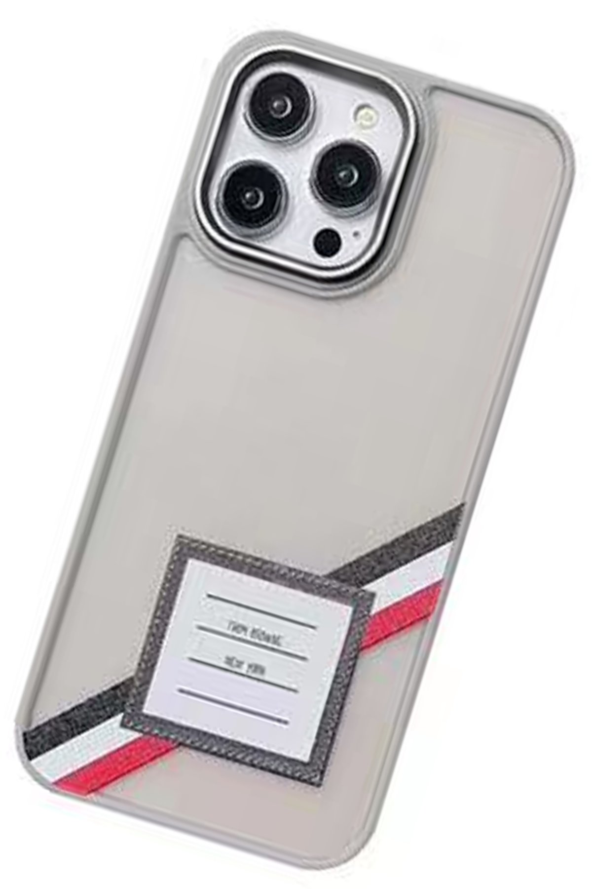 Movenchy iPhone 15 Pro Max Terra Desenli Kapak - Pembe - 1