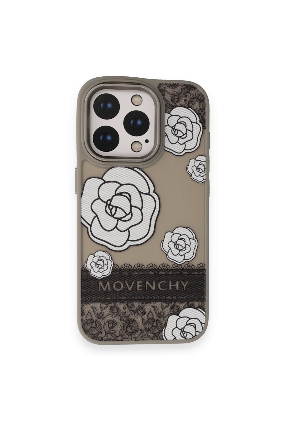Movenchy iPhone 15 Pro Max Kılıf Radyant Magsafe Kapak - Turuncu