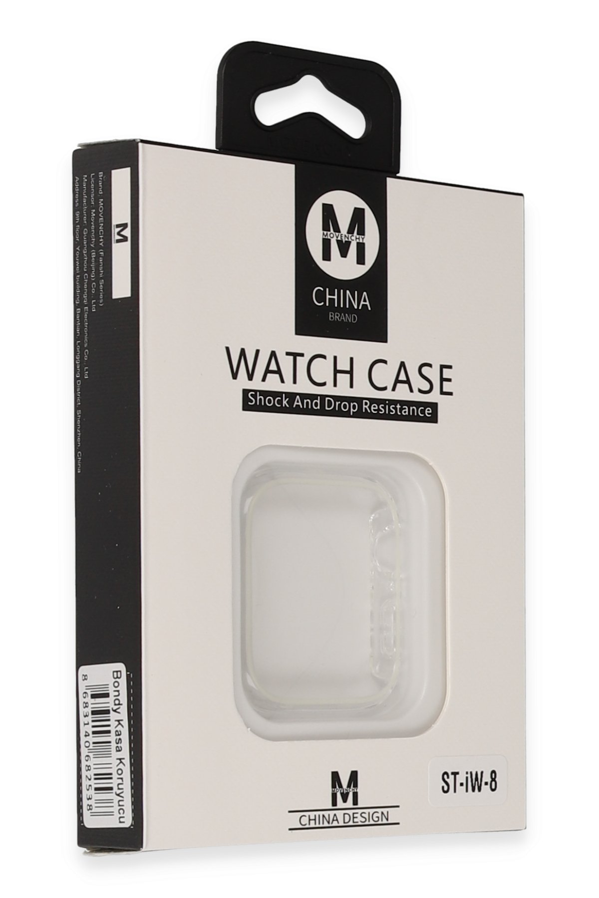 Movenchy Watch Ultra 49mm Jelly Silikon Kordon - Siyah