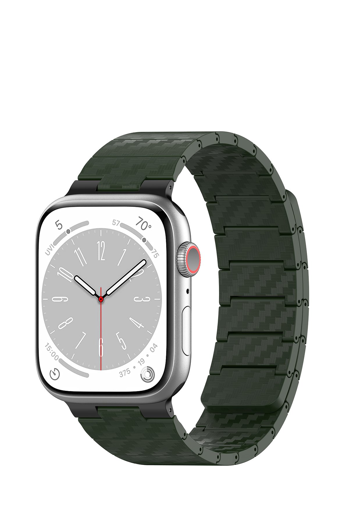 Movenchy Watch Ultra 49mm Buff Deri Kordon - Lacivert