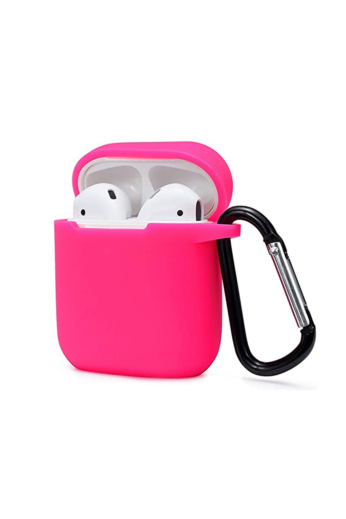 Newface Airpods (1.nesil) Spor Delikli Kılıf - Siyah-Beyaz