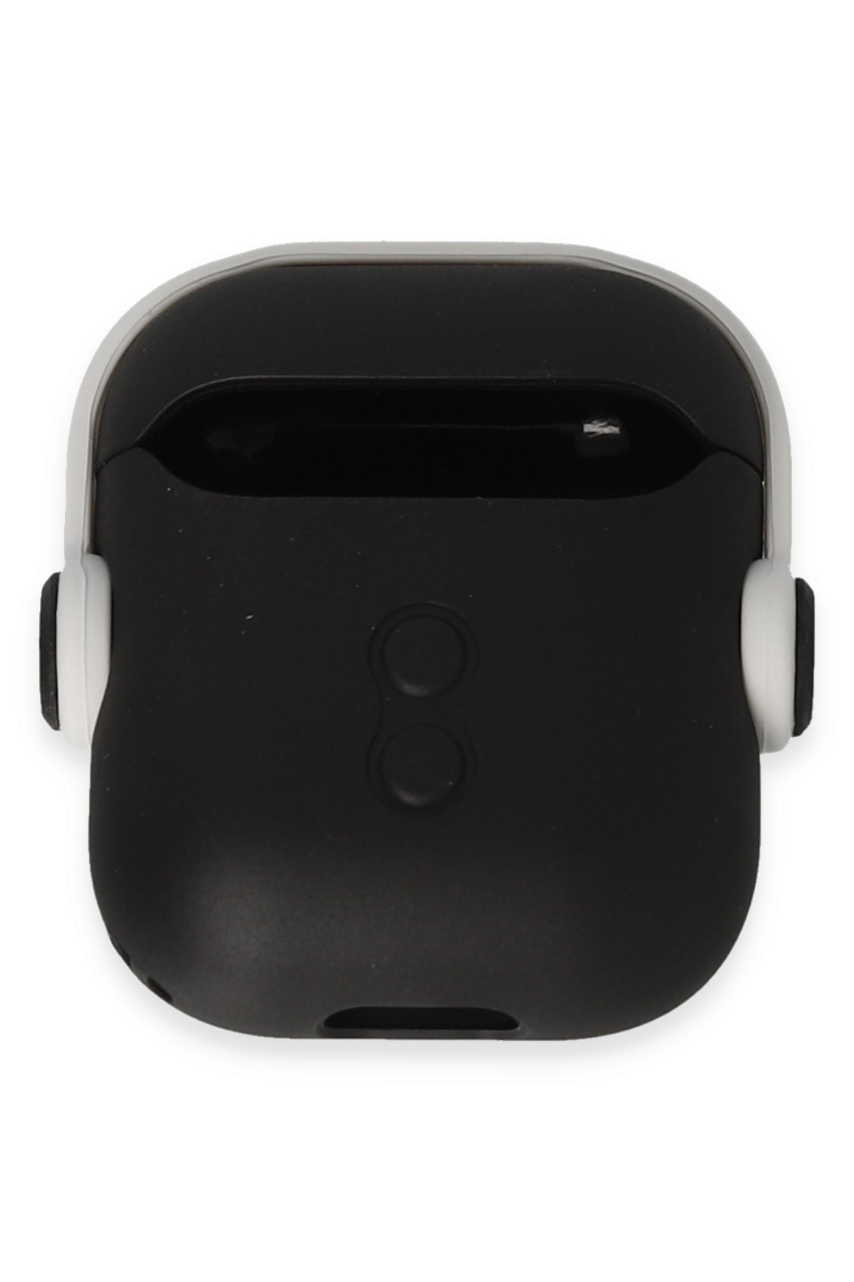 Newface Airpods 2 (2.nesil) Mira Taşlı Kılıf - Gümüş