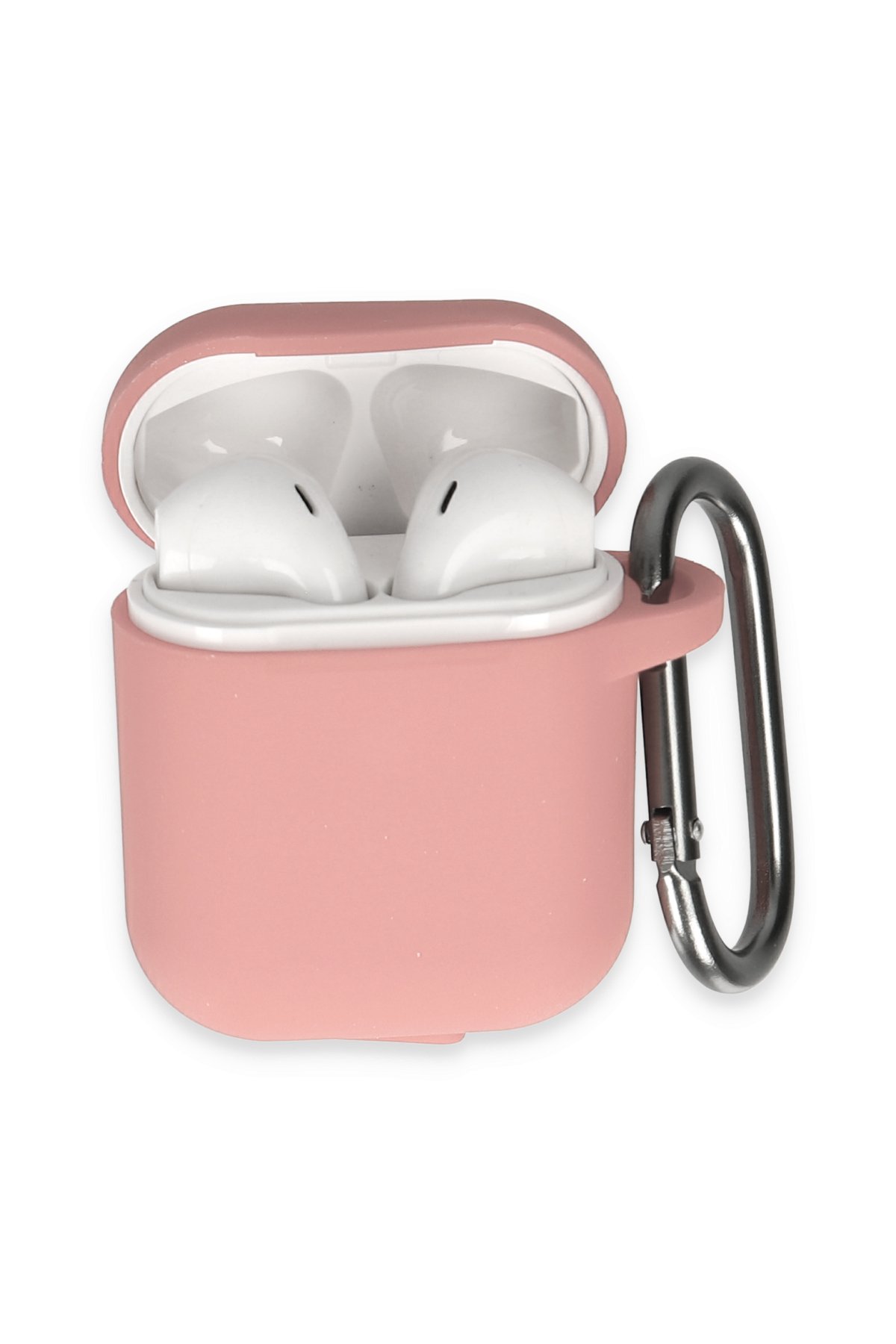 Newface Airpods 2 (2.nesil) Spor Delikli Kılıf - Siyah-Gri