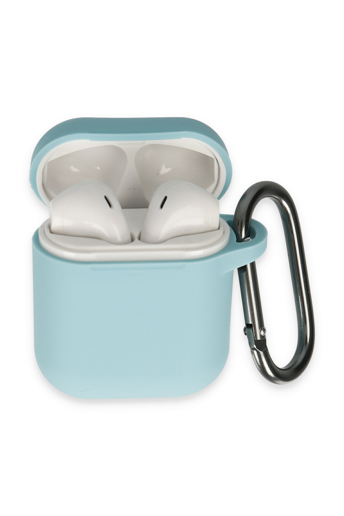 Newface Airpods 2 (2.nesil) 3in1 Kılıf - Siyah-Beyaz