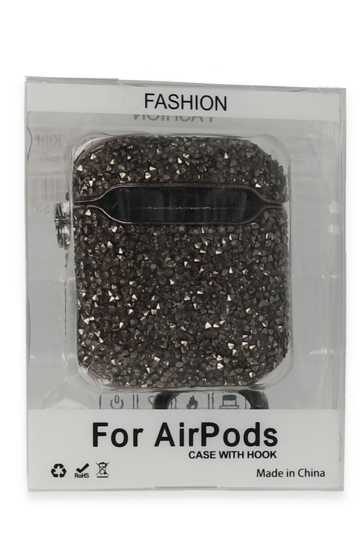 Newface Airpods 2 (2.nesil) 3in1 Kılıf - Siyah-Mavi