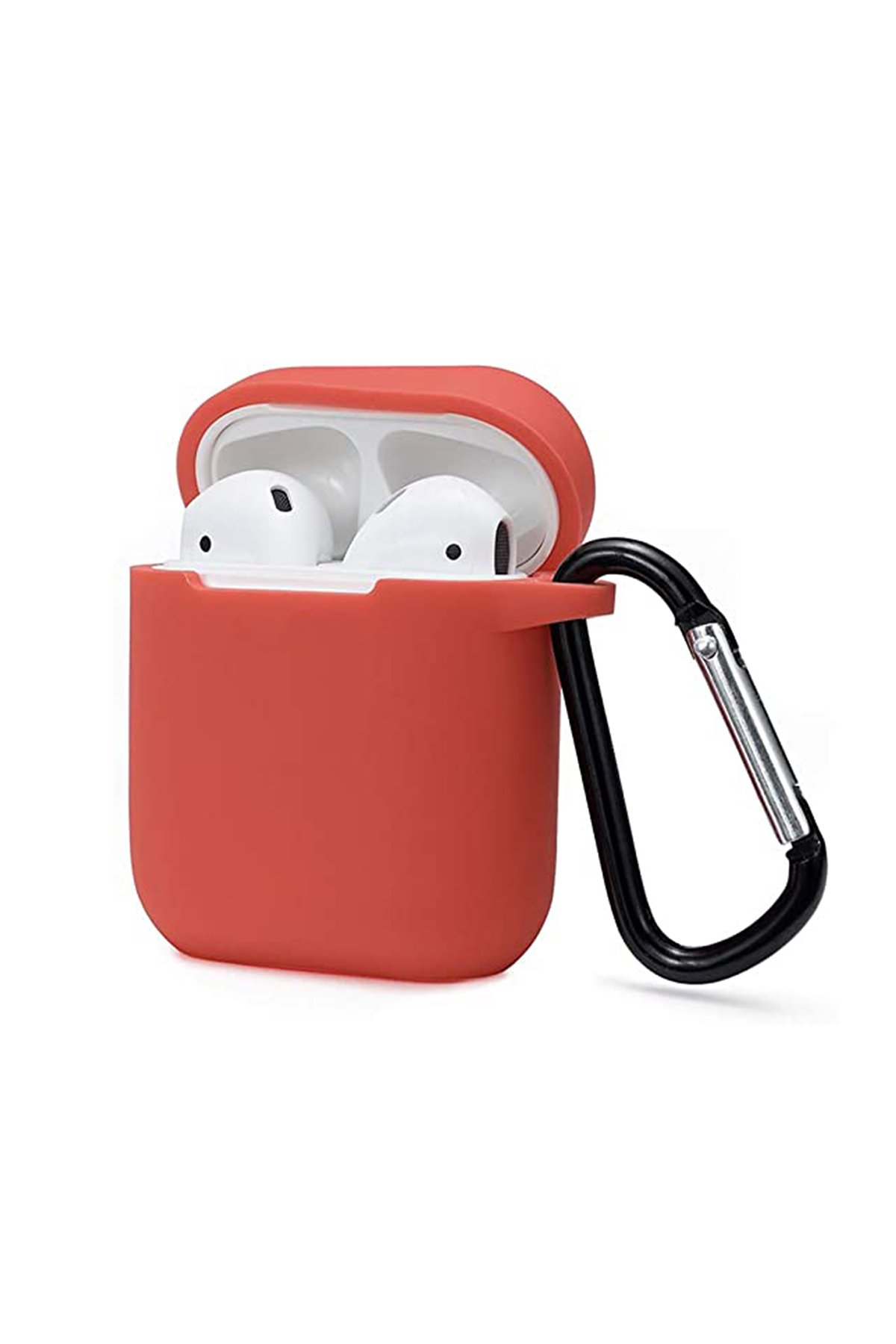 Newface Airpods 2 (2.nesil) Spor Delikli Kılıf - Siyah-Siyah