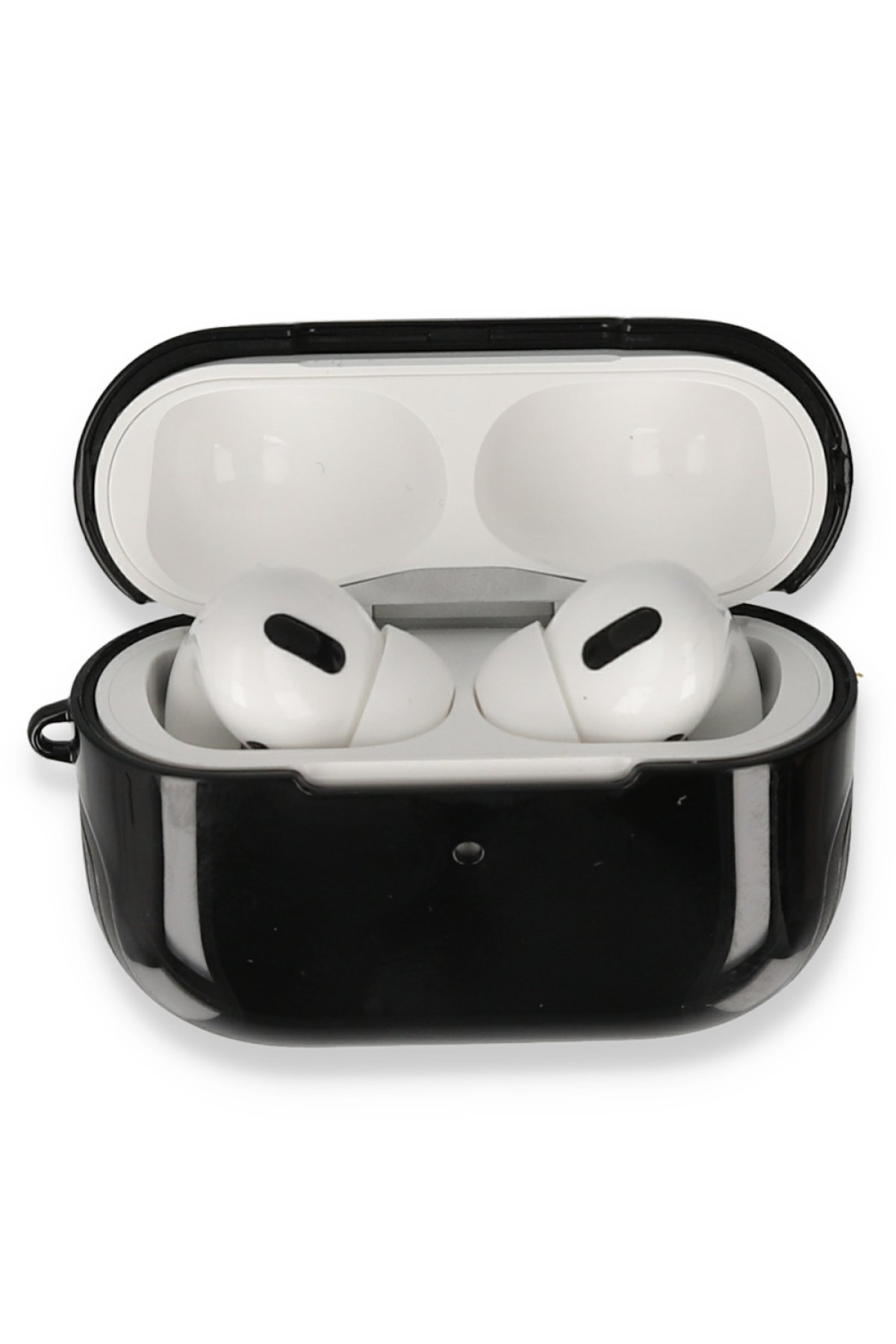Newface Airpods Pro (1.nesil) 405 Deri Kılıf - Siyah