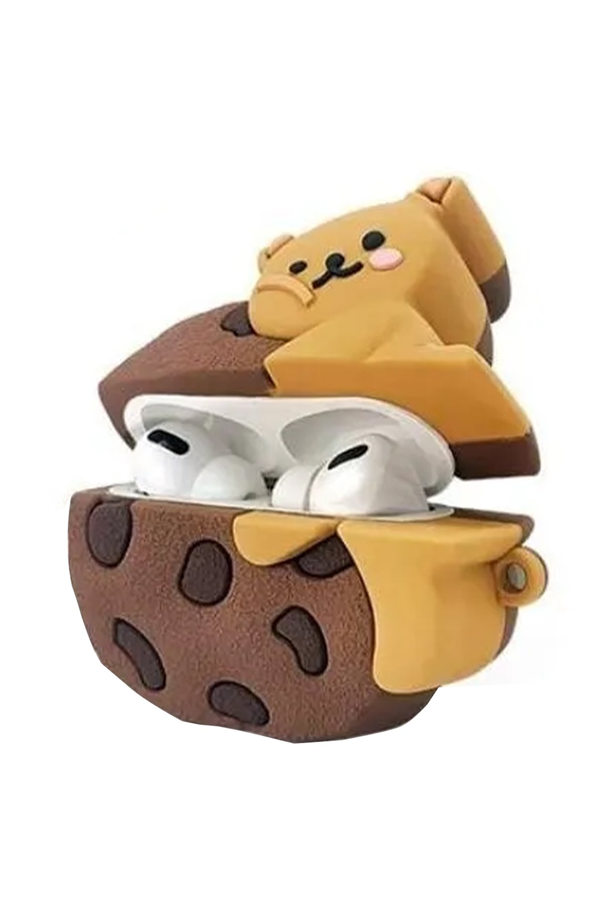 Newface Airpods Pro (1.nesil) Spor Delikli Kılıf - Lila-Yeşil