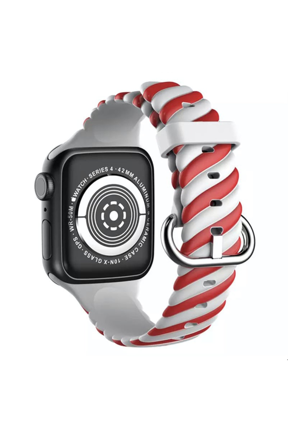 Newface Apple Watch 41mm Starry Taşlı Kordon - Derin Mor