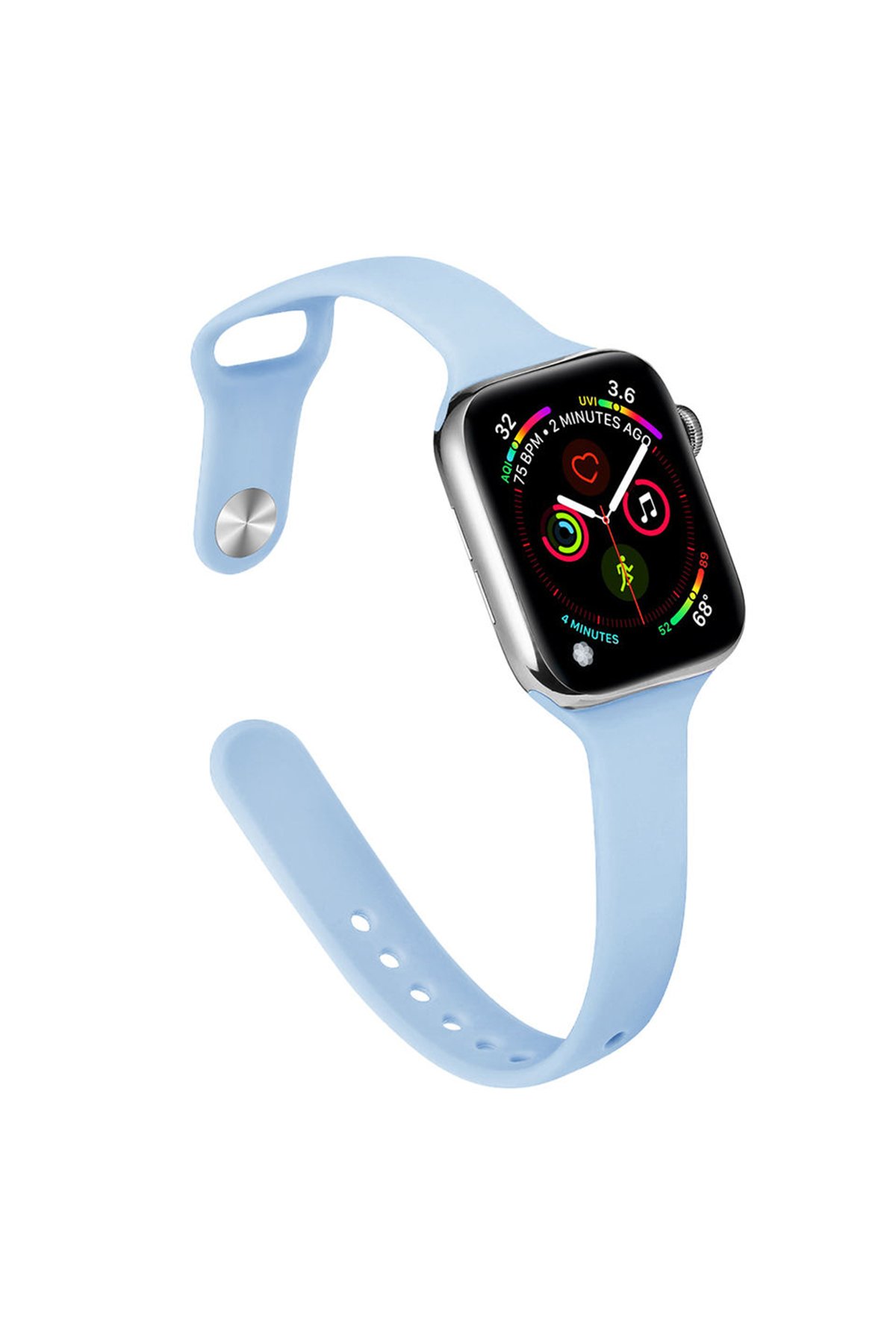 Newface Apple Watch 44mm Star Kordon - Gökkuşağı 2