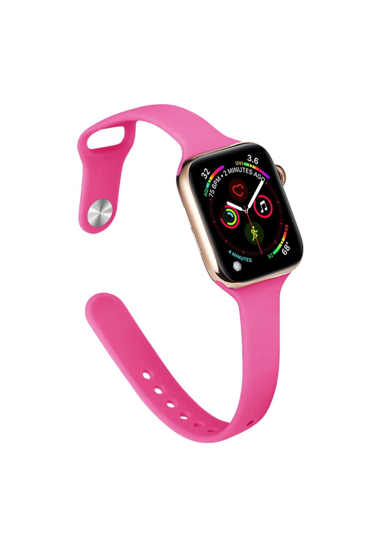 Newface Apple Watch 38mm Klasik Kordon - Bordo