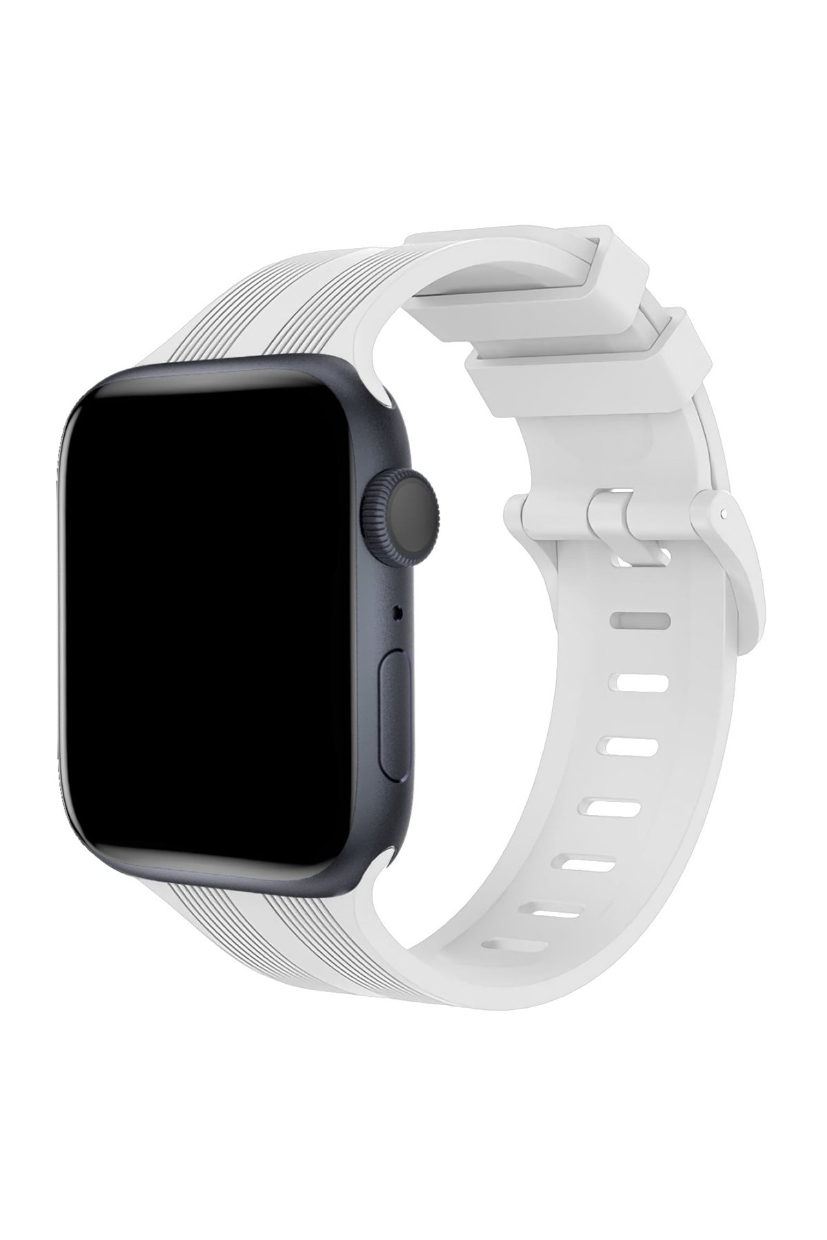 Newface Apple Watch 38mm KR413 Fine Steel Kordon - Gümüş