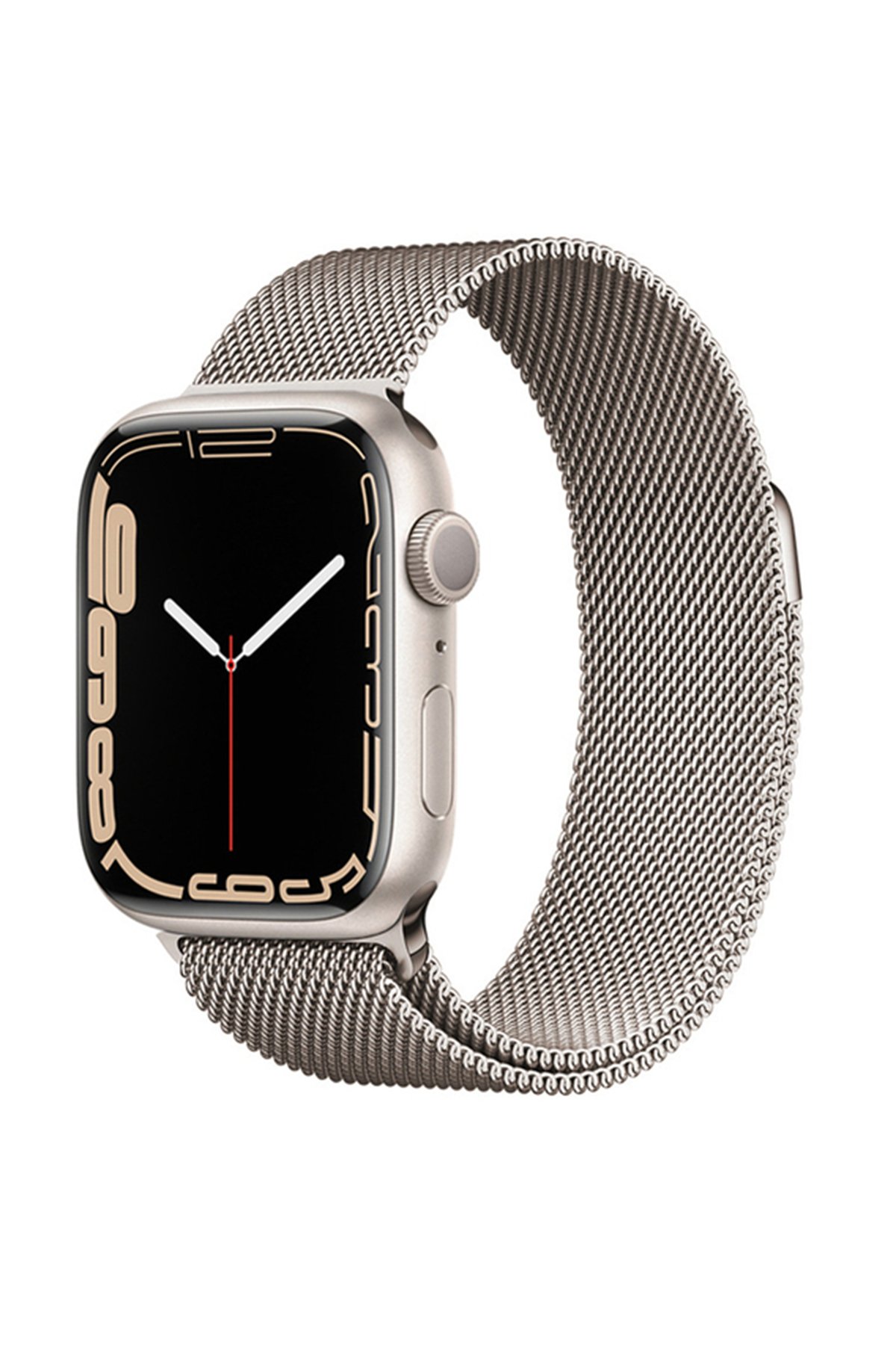 Newface Apple Watch 38mm Spor Delikli Kordon - Mavi-Siyah