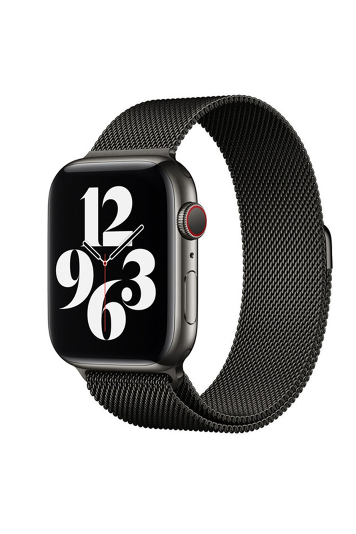 Newface Apple Watch 38mm Star Kordon - Beyaz-Kırmızı