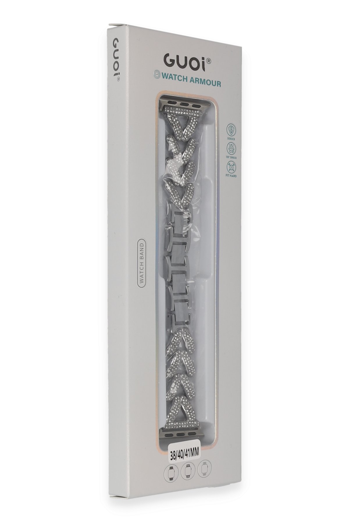 Newface Apple Watch 38mm Camlı Kasa Ekran Koruyucu - Koyu Yeşil