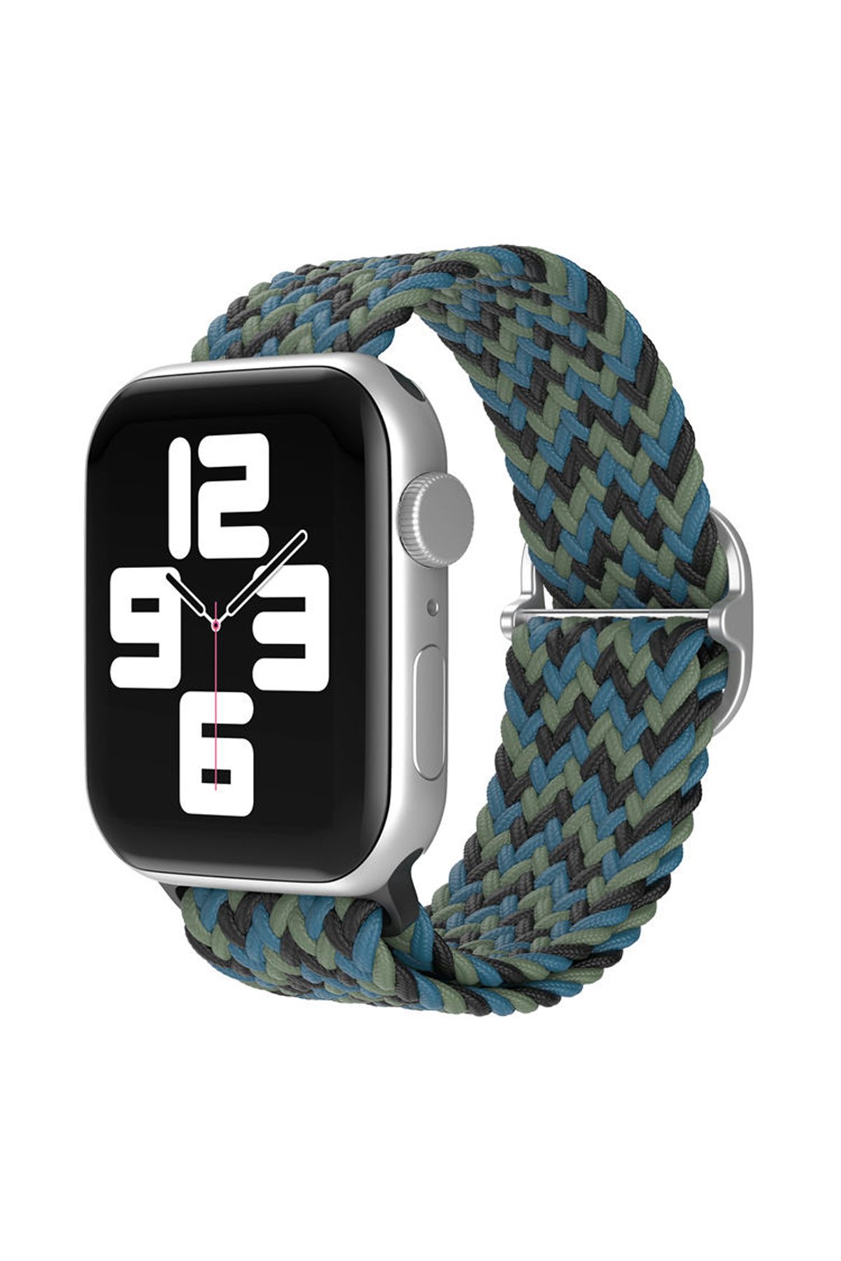 Newface Apple Watch 38mm Mountain Kordon - Beyaz-Kırmızı