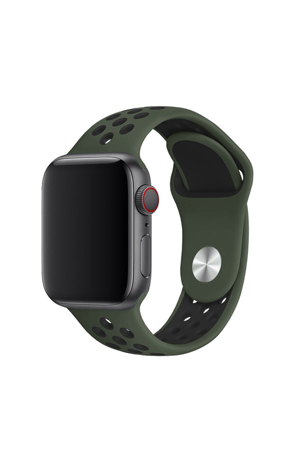Newface Apple Watch 40mm Camlı Kasa Ekran Koruyucu - Lacivert