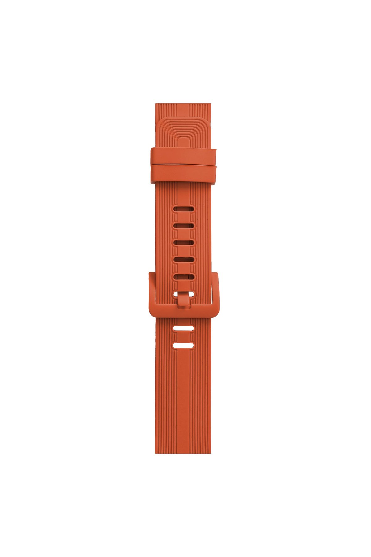 Newface Apple Watch 41mm KR408 Çizgili Silikon Kordon - Lacivert