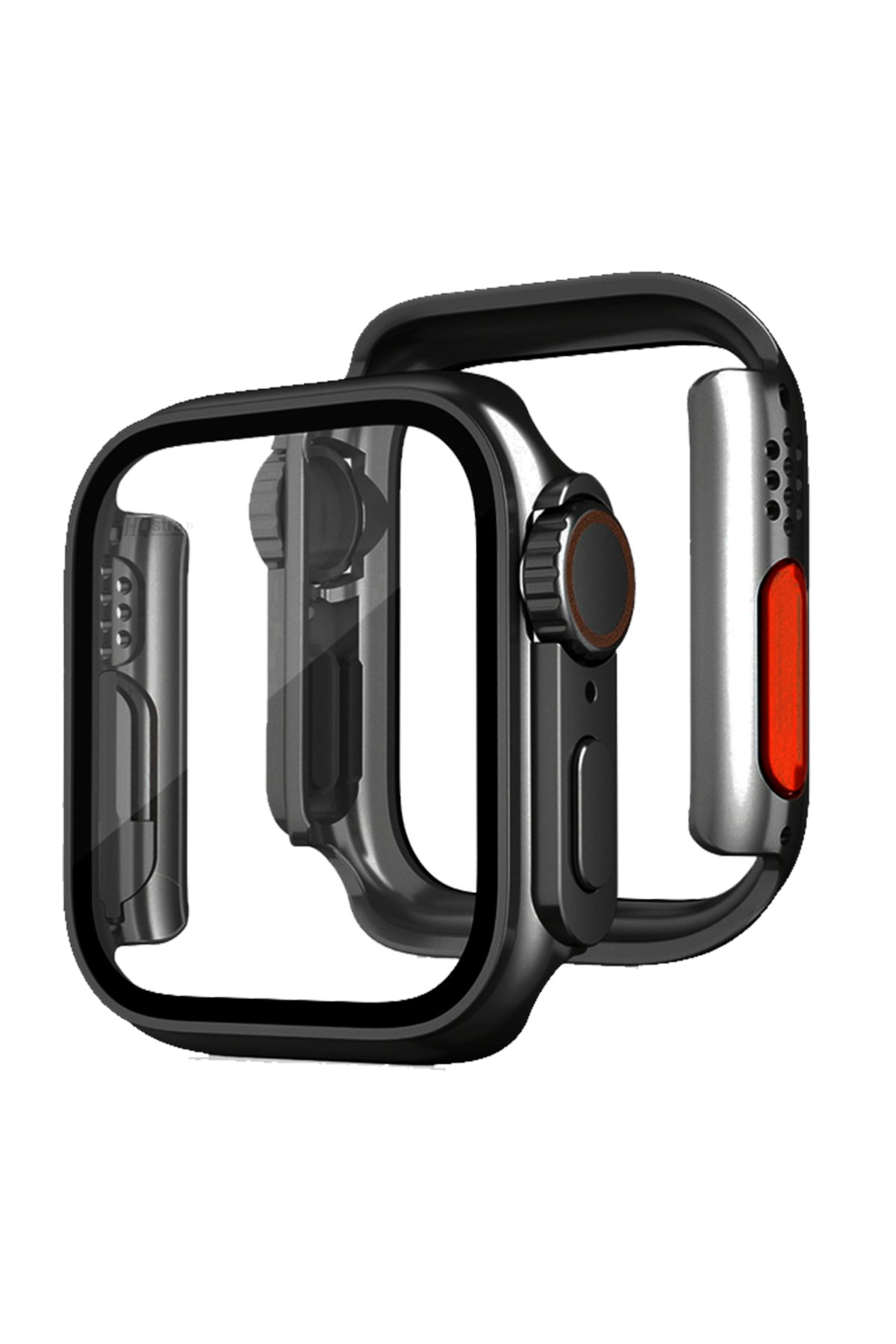 Newface Apple Watch 41mm Node Taşlı Kordon - Titanyum