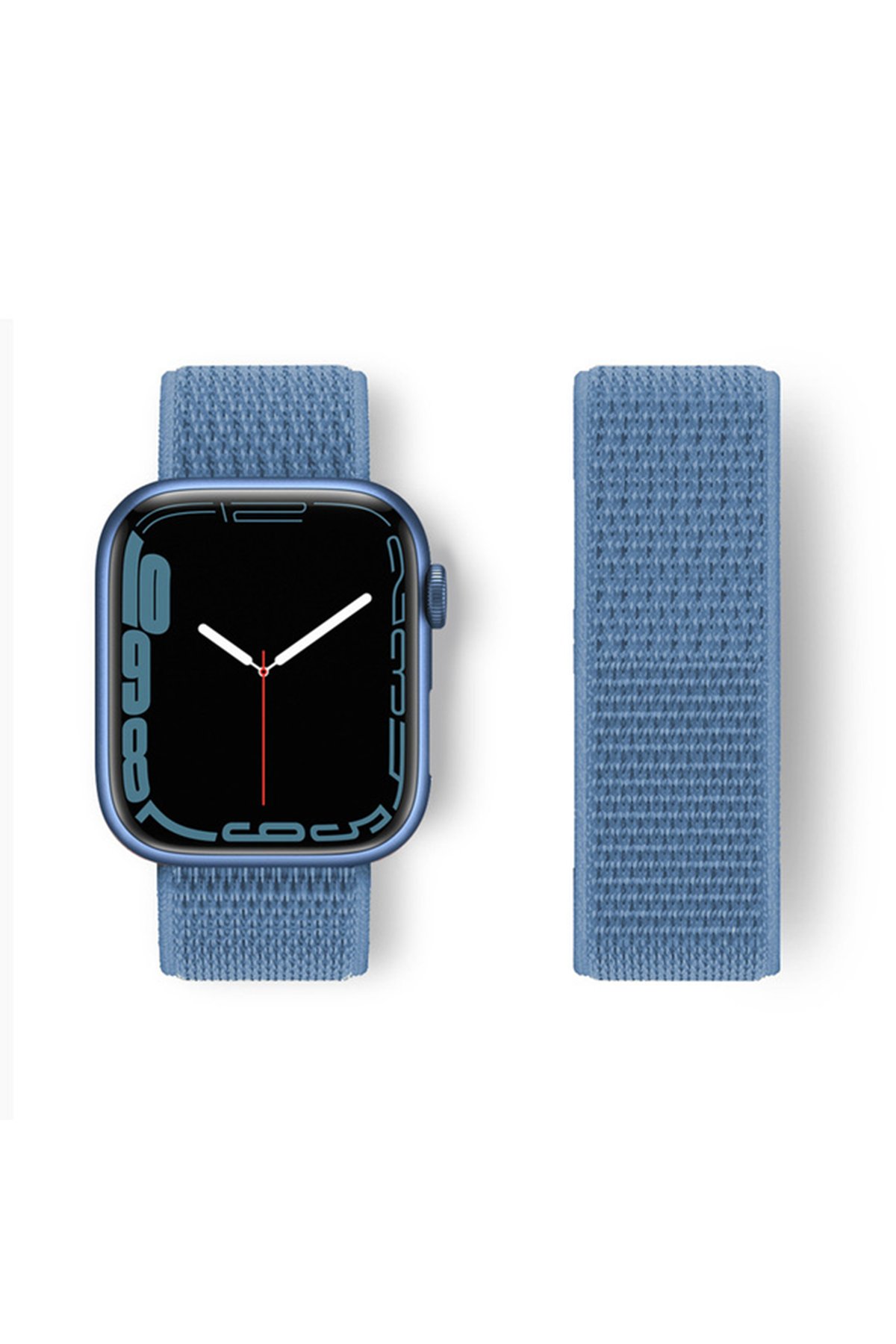 Newface Apple Watch 42mm Desenli Lastikli Kordon - Desen 12