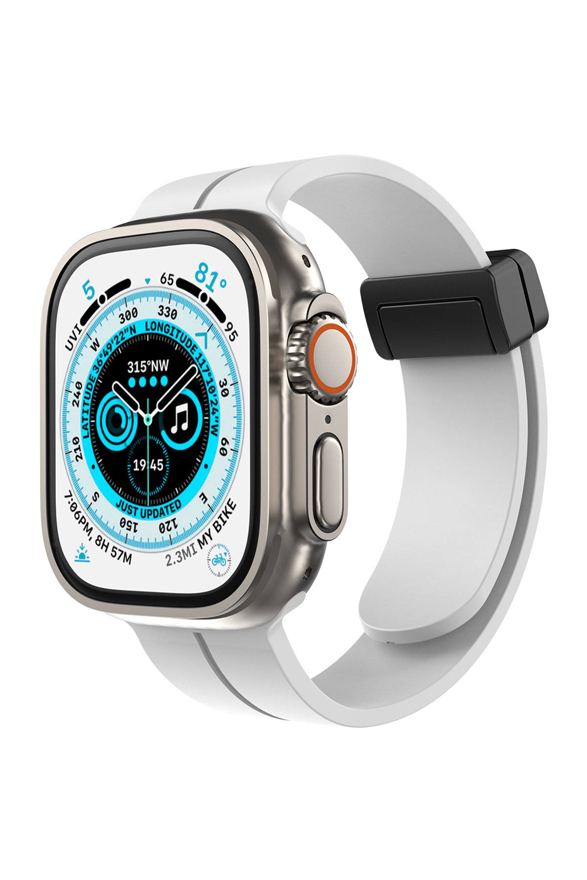 Newface Apple Watch 42mm Star Kordon - Mürdüm