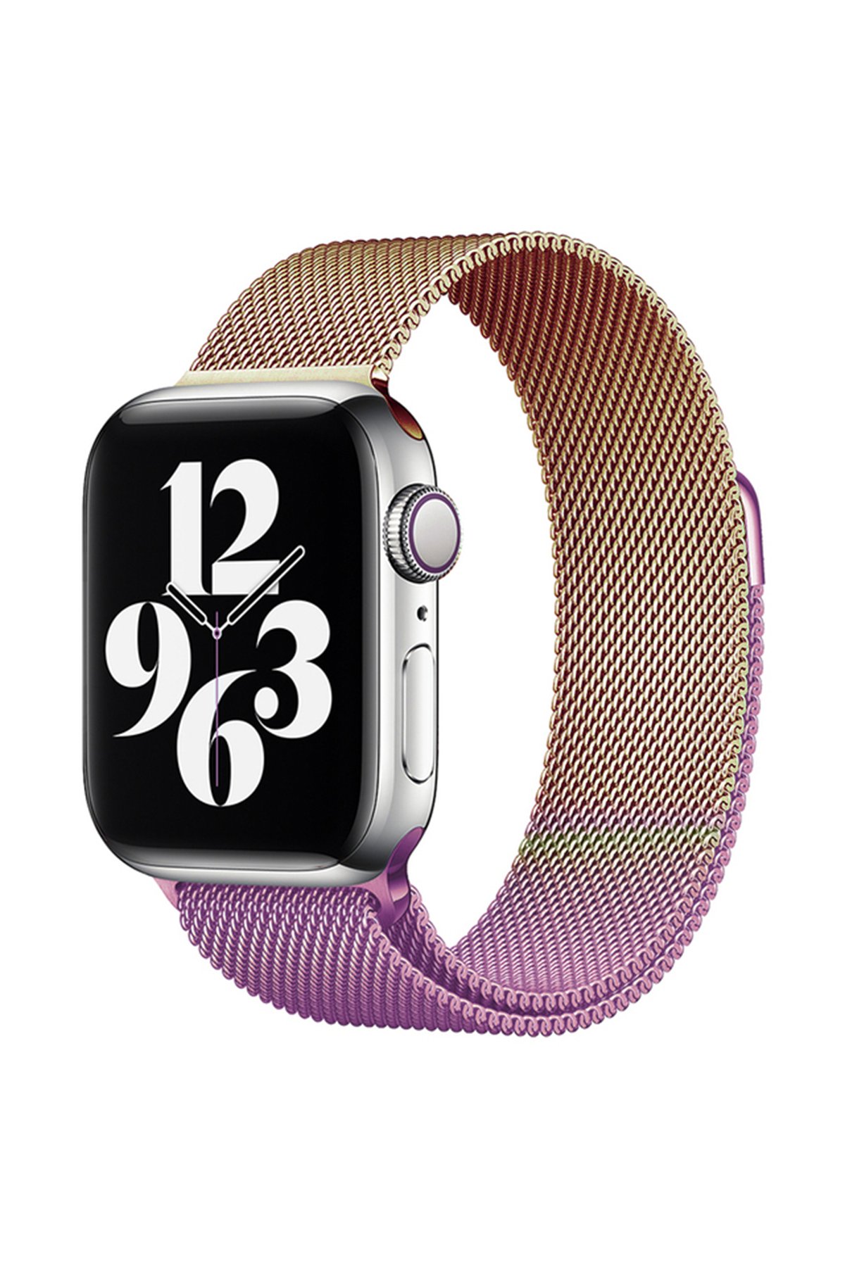 Newface Apple Watch 42mm Taşlı Kasa - Kırmızı