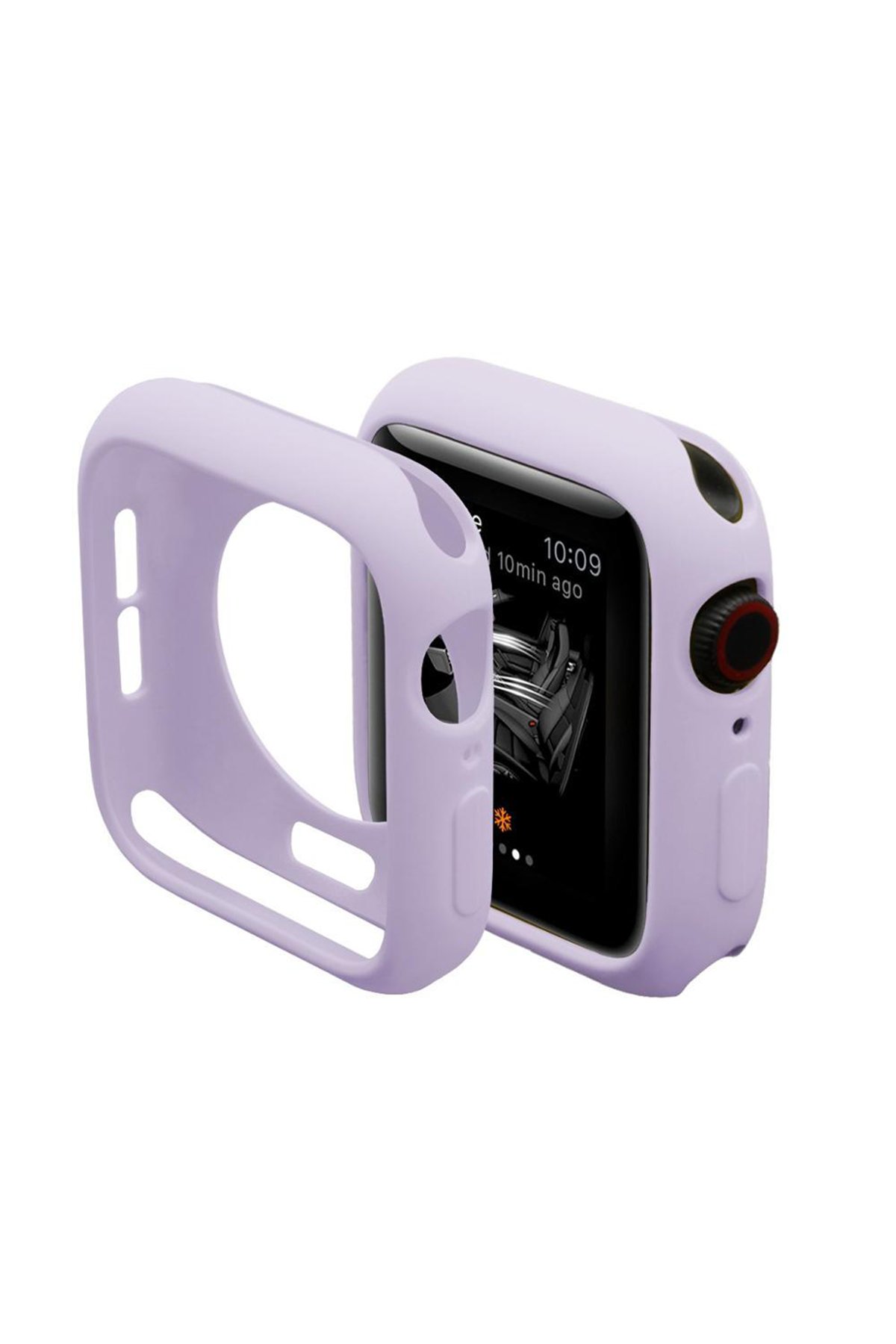 Newface Apple Watch 42mm KR401 Silikon Kordon - Siyah