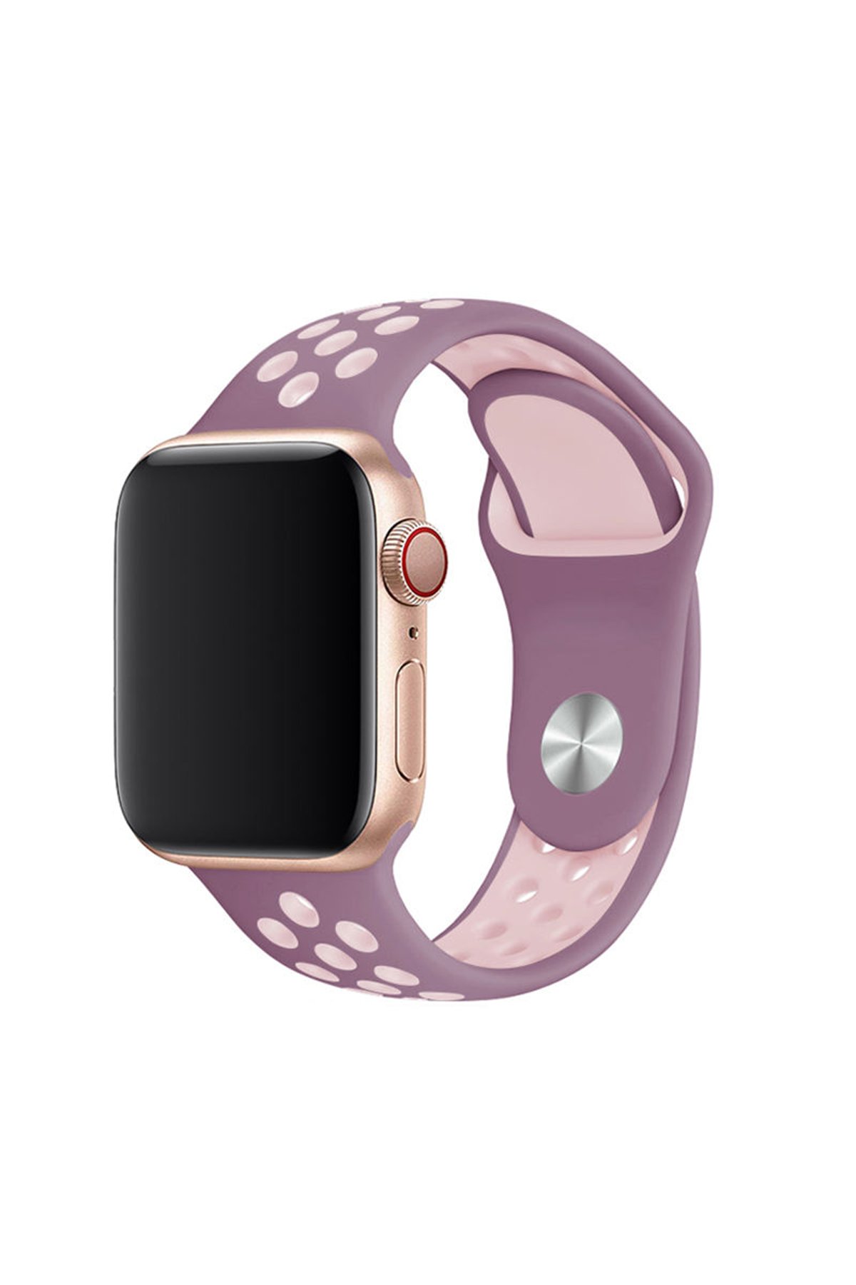 Newface Apple Watch 44mm KR407 Kamuflaj Silikon Kordon - Desen 2