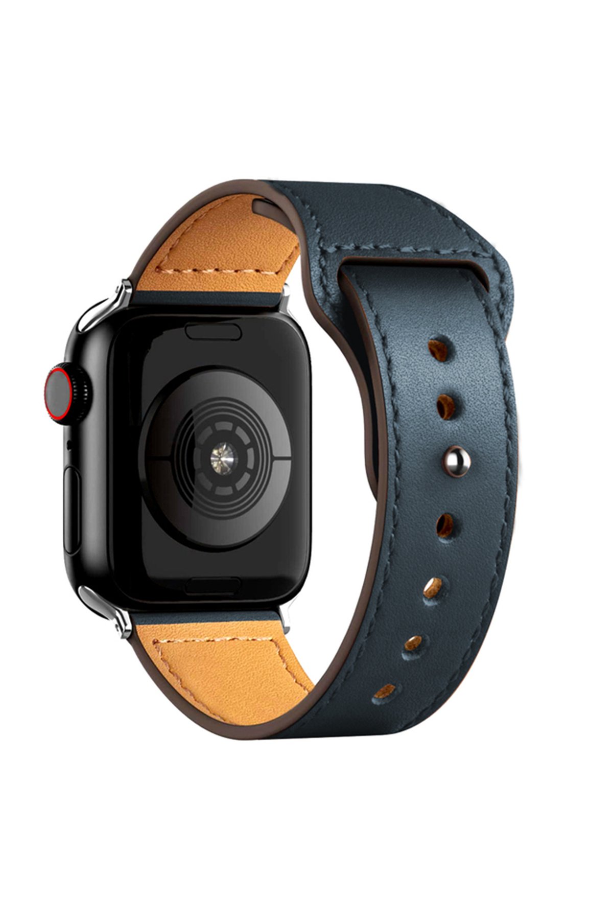 Newface Apple Watch 44mm Desenli Lastikli Kordon - Desen 11