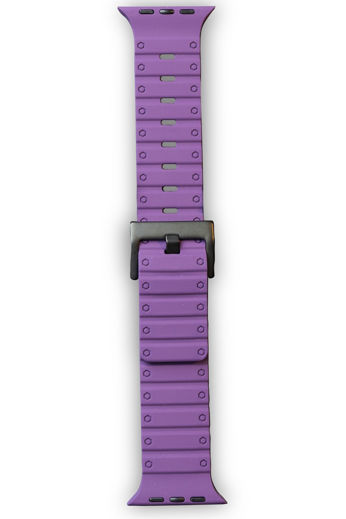 Newface Apple Watch 44mm Desenli Lastikli Kordon - Desen 5