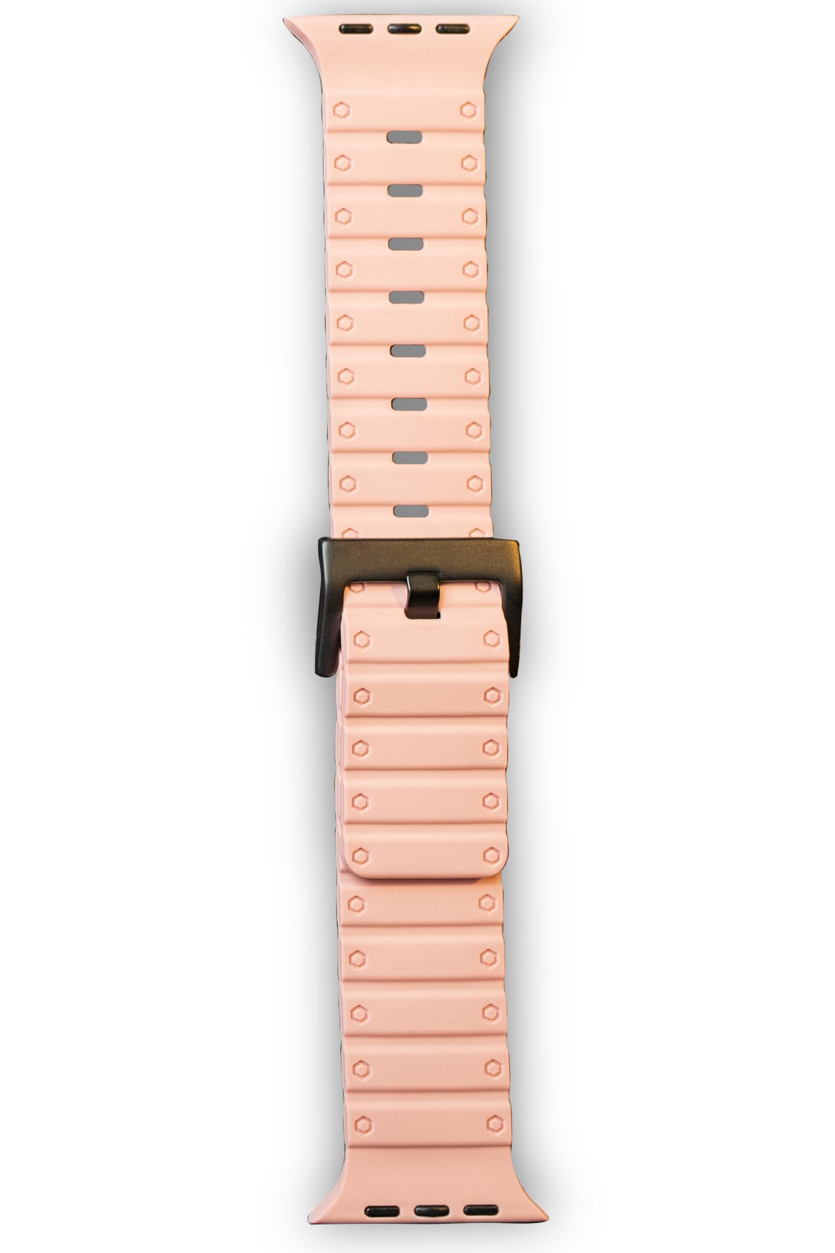 Newface Apple Watch 44mm Star Kordon - Benekli Krem