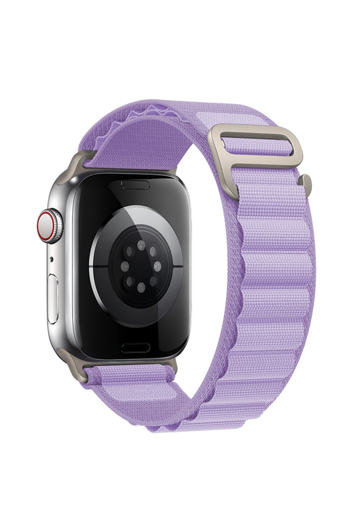 Newface Apple Watch 44mm Taşlı Kasa - Kırmızı