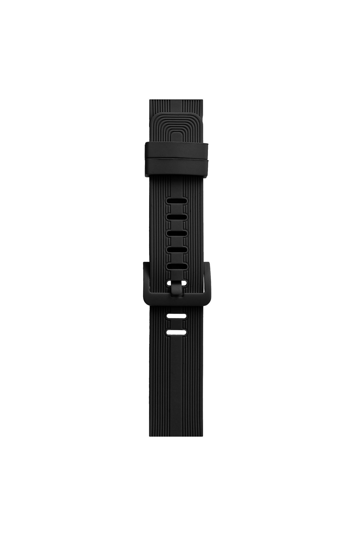 Newface Apple Watch 45mm Ayarlı Solo Silikon Kordon - Füme