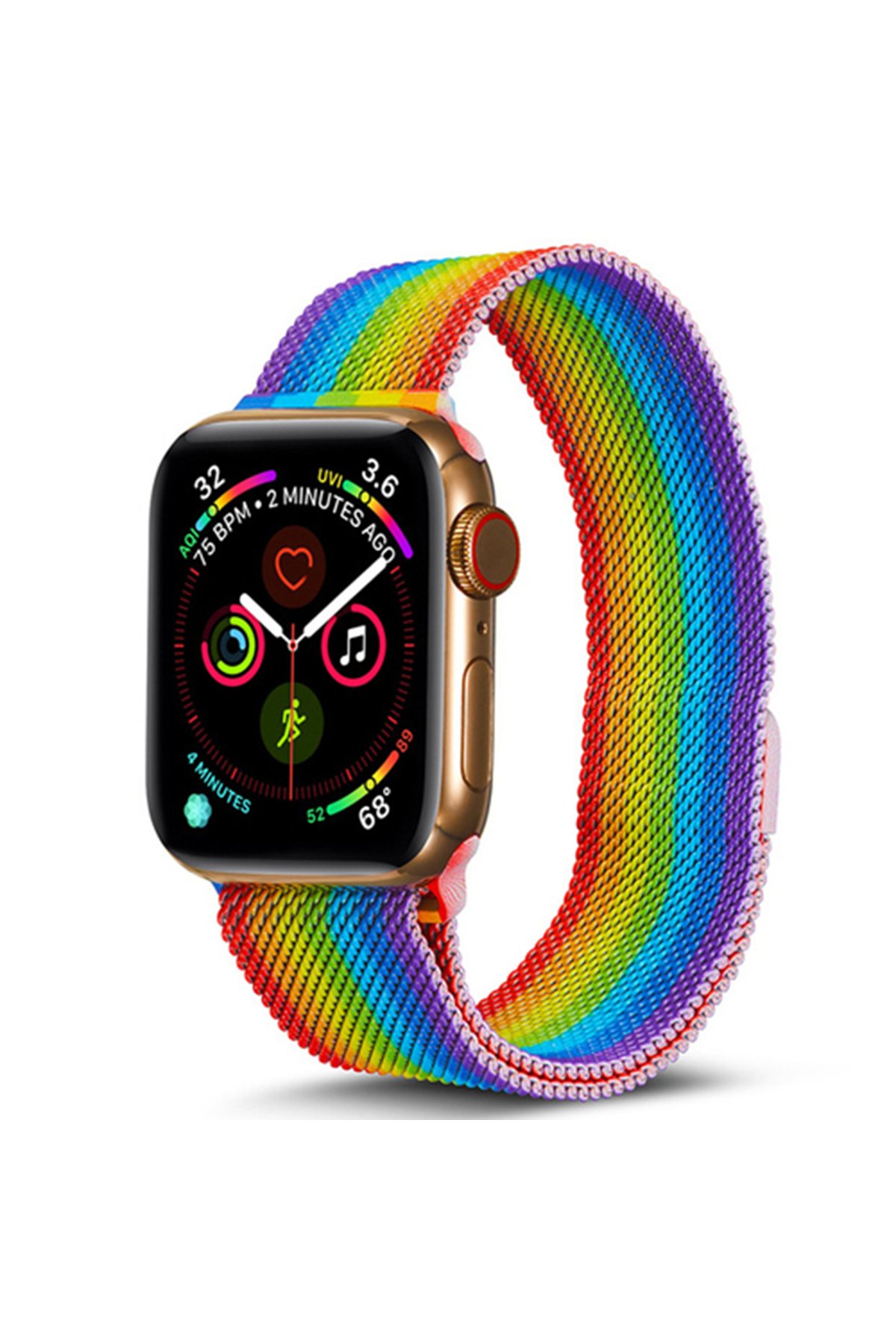 Newface Apple Watch 45mm Klasik Kordon - Bej