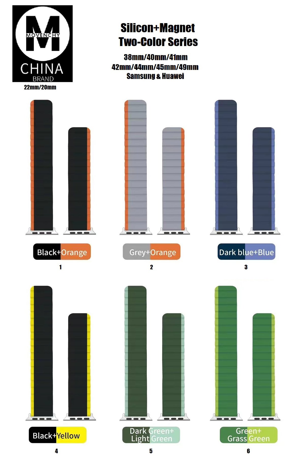 Movenchy Watch 45mm Bondy Kasa Koruyucu - Beyaz