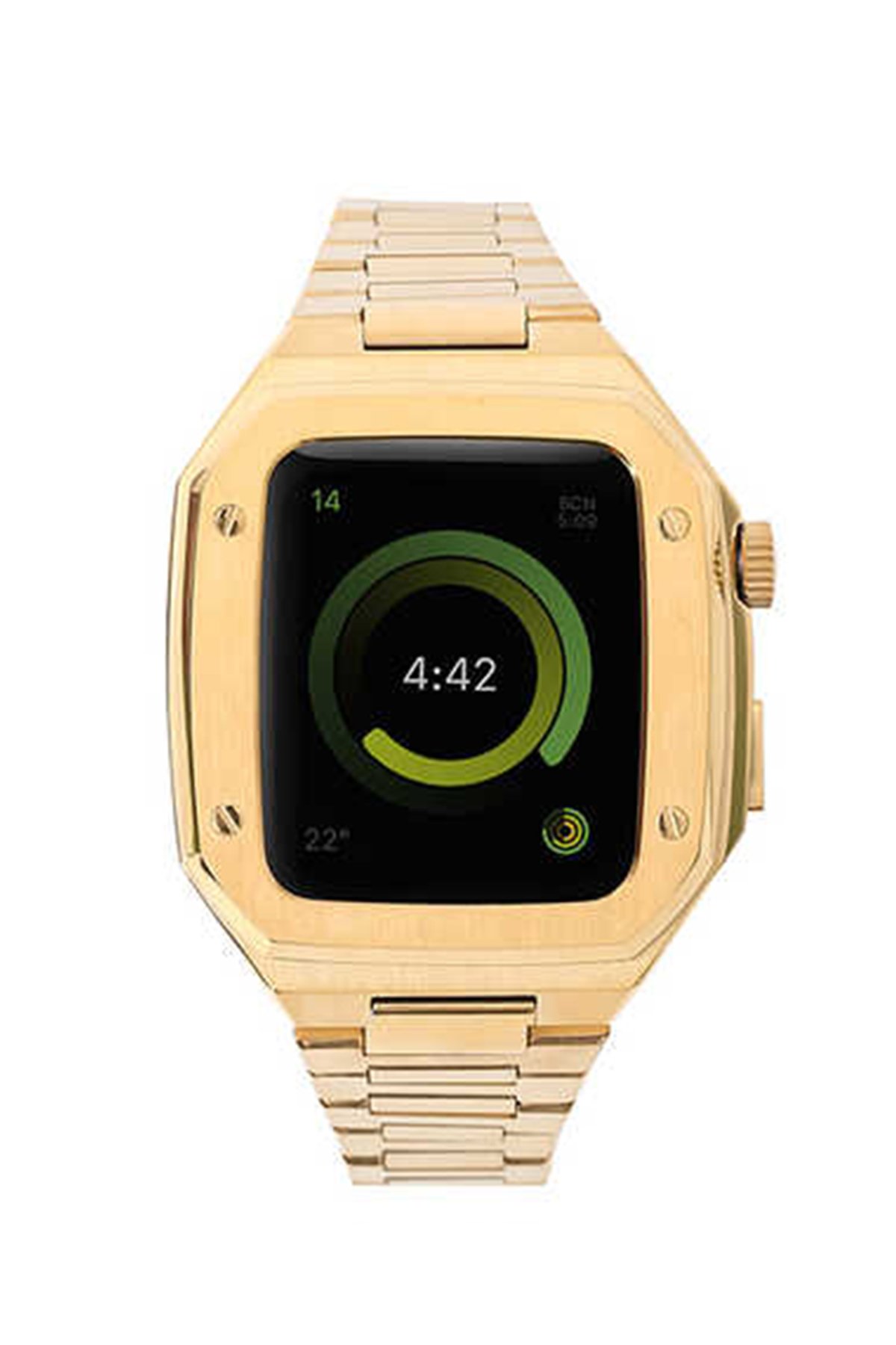 Newface Apple Watch 44mm KR411 Tailored Strap Kordon - Lacivert